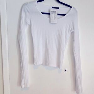 Cotton long sleeve tee Brandy Melville